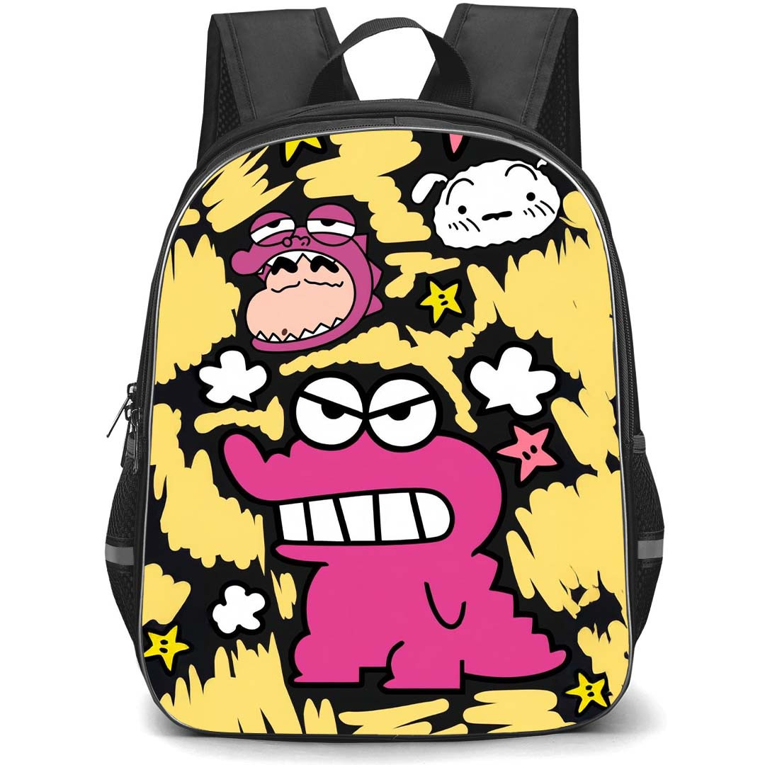 Crayon Shin-Chan Backpack StudentPack - Crayon Shin-Chan Angry Monster