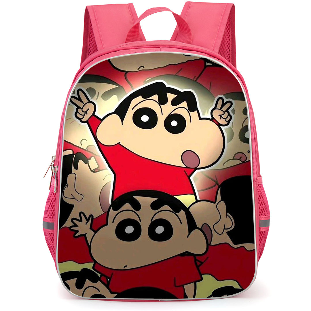 Crayon Shin-Chan Backpack StudentPack - Crayon Shin-Chan Double Peace Sign