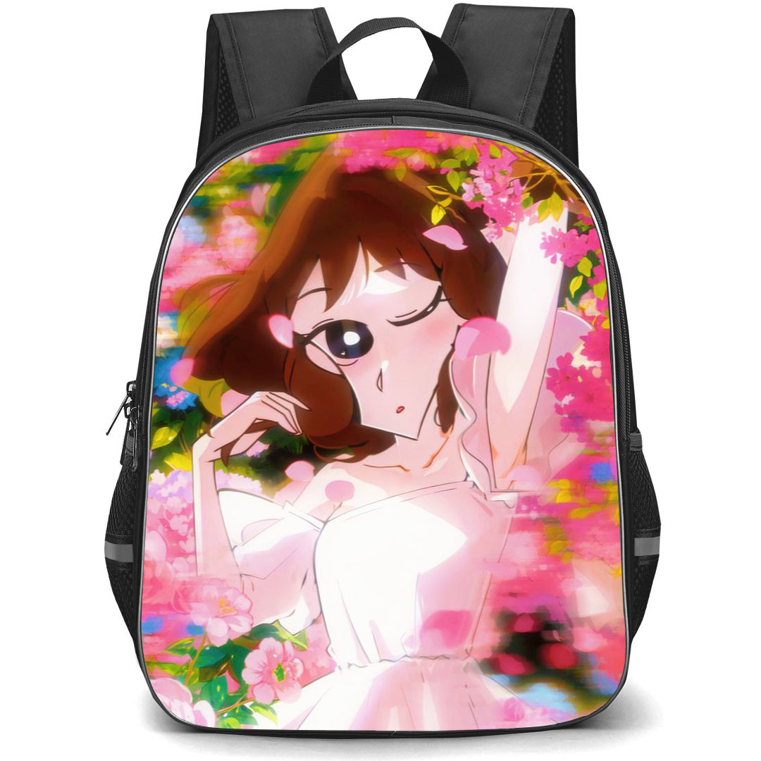 Crayon Shin-Chan Misae Nohara Backpack StudentPack - Misae Nohara Lying In Flowers