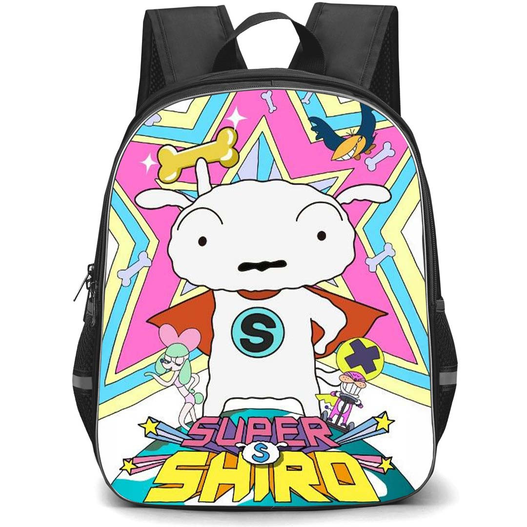 Crayon Shin-Chan Shiro Crayon Backpack StudentPack - Shiro Crayon Wearing Cape