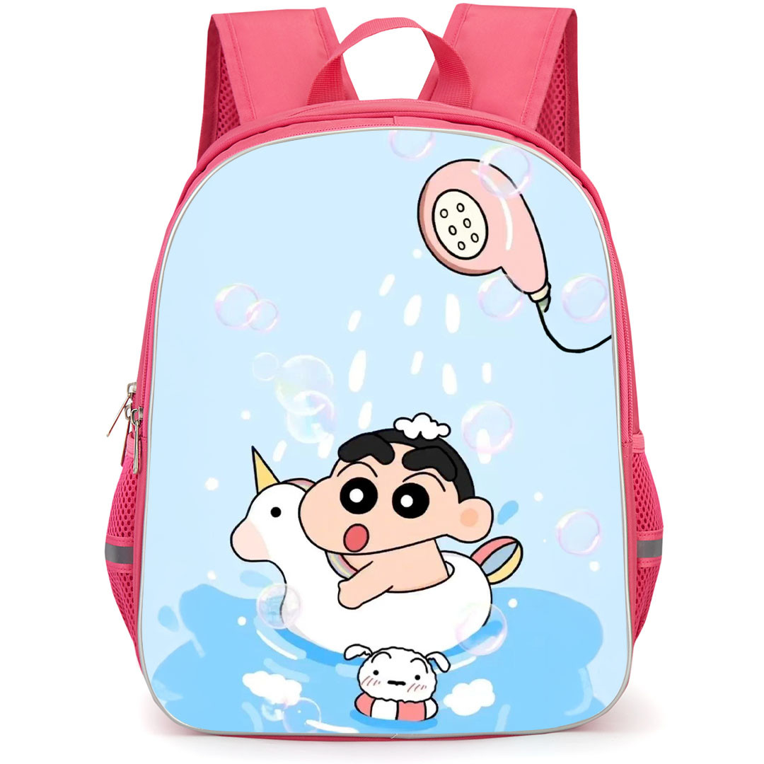 Crayon Shin-Chan Backpack StudentPack - Crayon Shin-Chan Taking A Bath