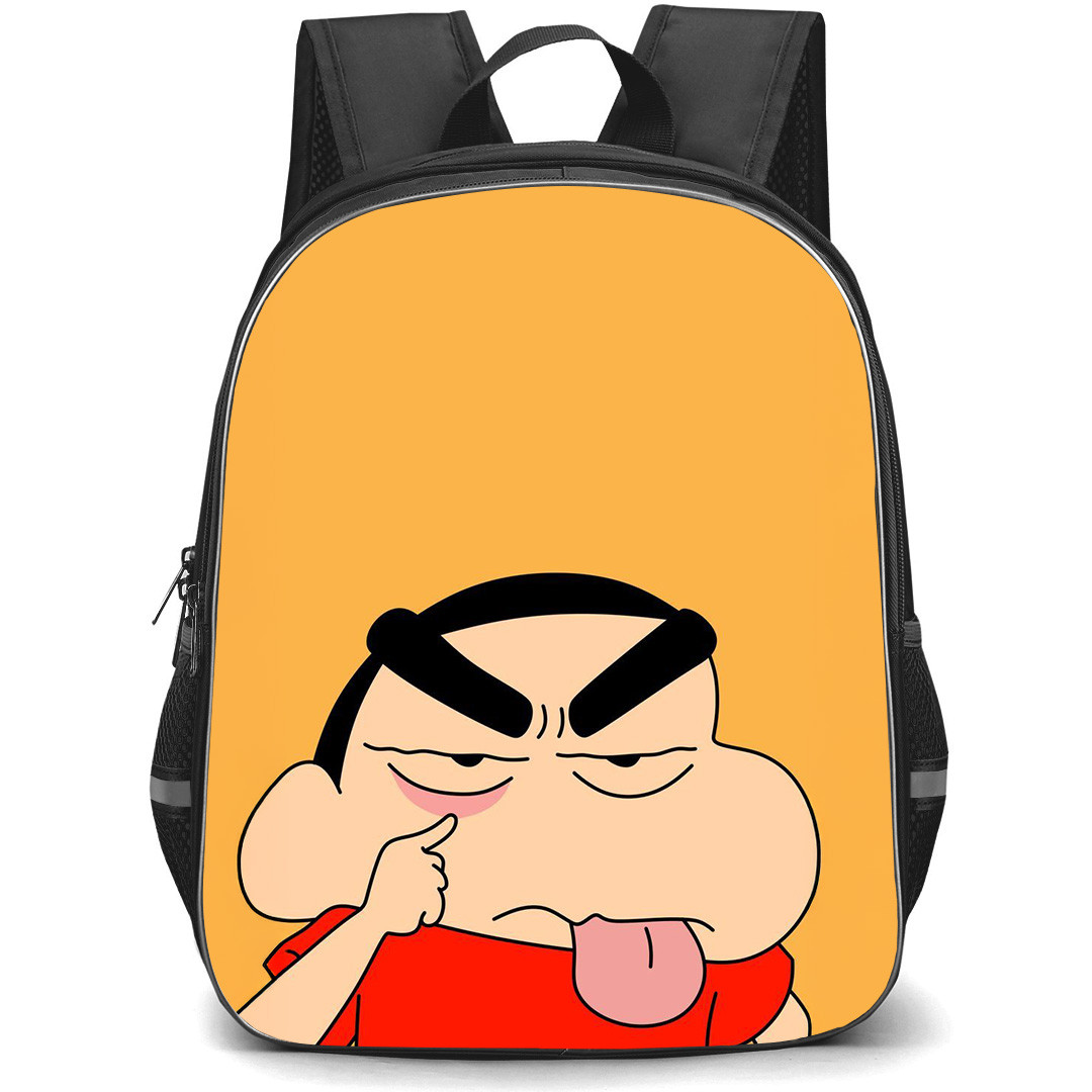 Crayon Shin-Chan Backpack StudentPack - Crayon Shin-Chan Teasing Tongue Out