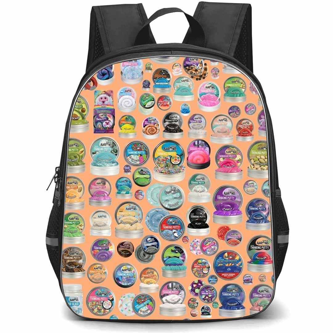 Crazy Aarons Backpack School Bag StudentPack - Crazy Aarons Ultimate Thinking Putty Collage Poster