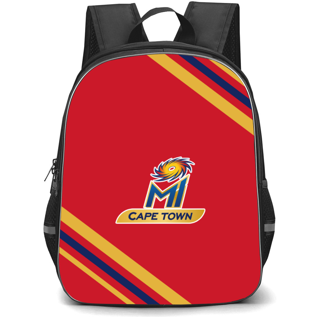 MI Cape Town Backpack School Bag StudentPack - Large Logo Stripe