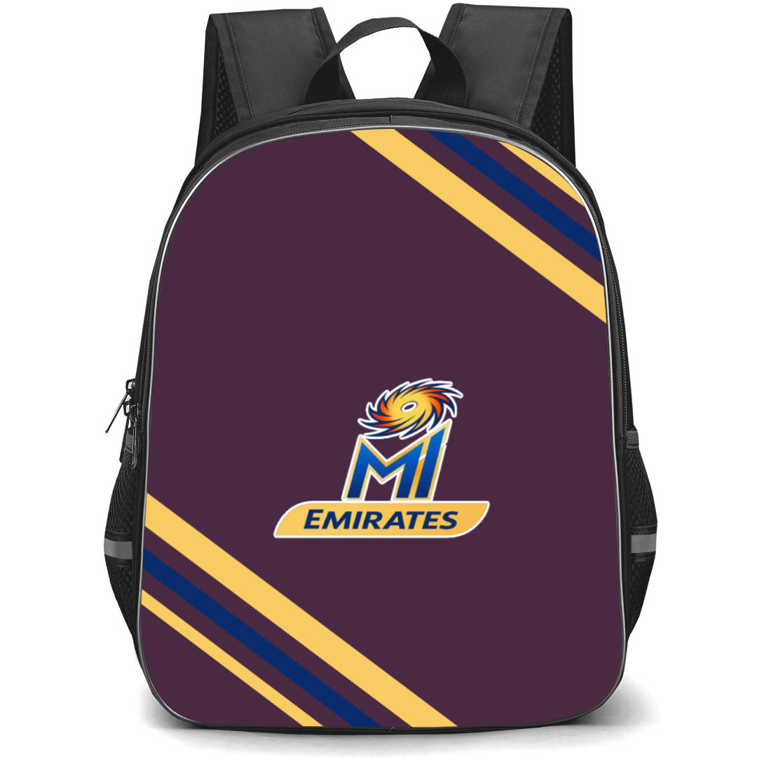 MI Emirates Backpack School Bag StudentPack - Large Logo Stripe