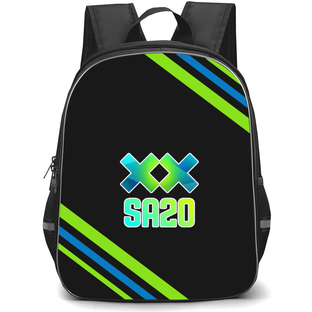 SA20 Backpack School Bag StudentPack - Large Logo Stripe