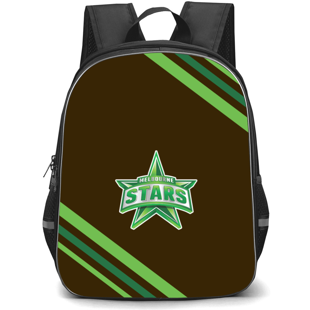Melbourne Stars Backpack School Bag StudentPack - Large Logo Stripe