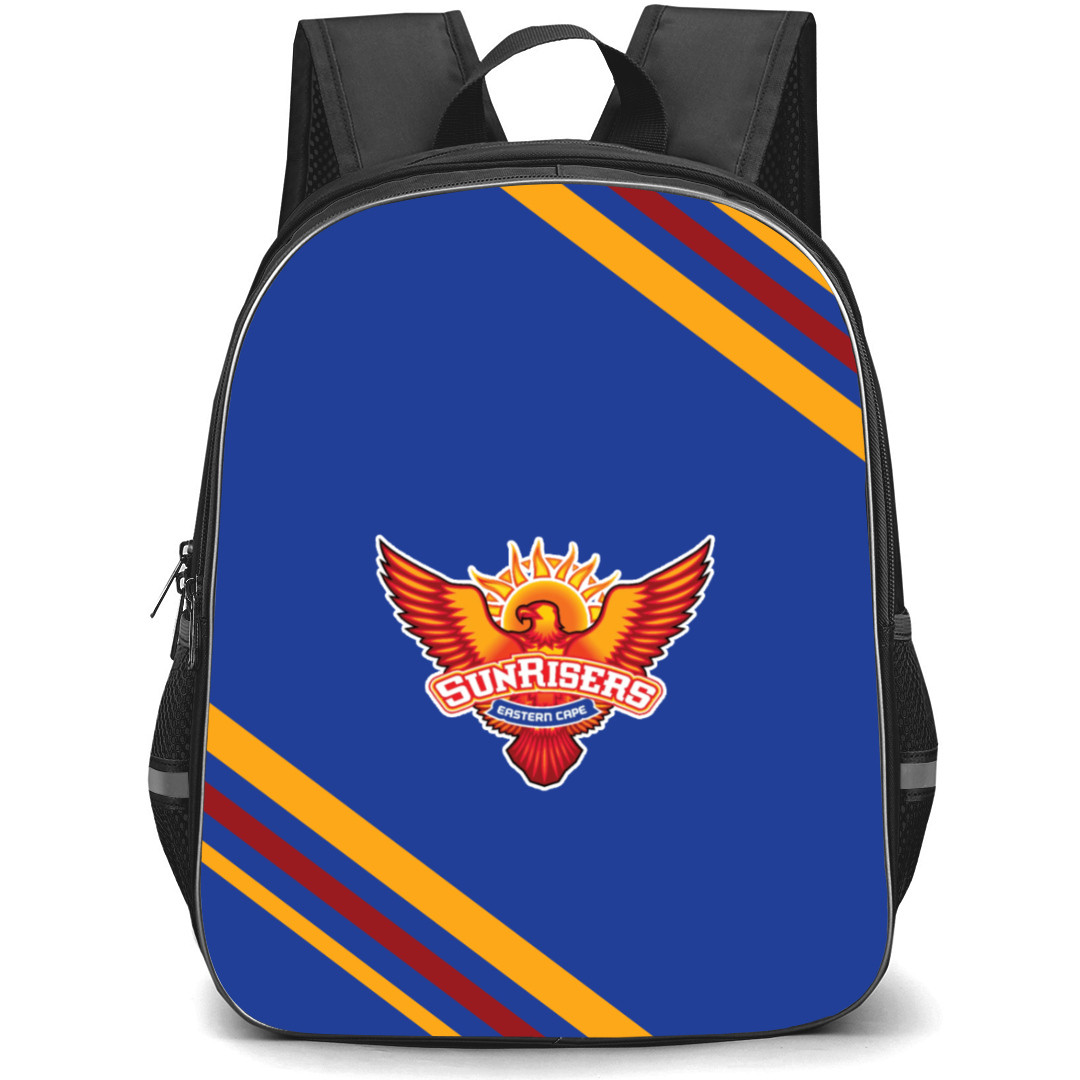 Sunrisers Eastern Cape Backpack School Bag StudentPack - Large Logo Stripe