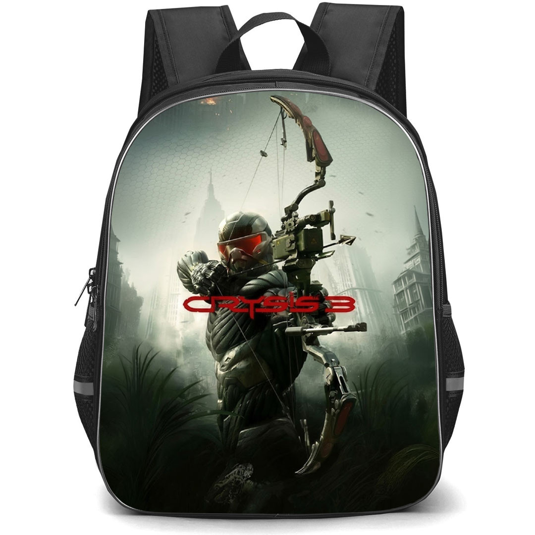 Crysis Backpack School Bag StudentPack - Crysis 3 Game Cover Art