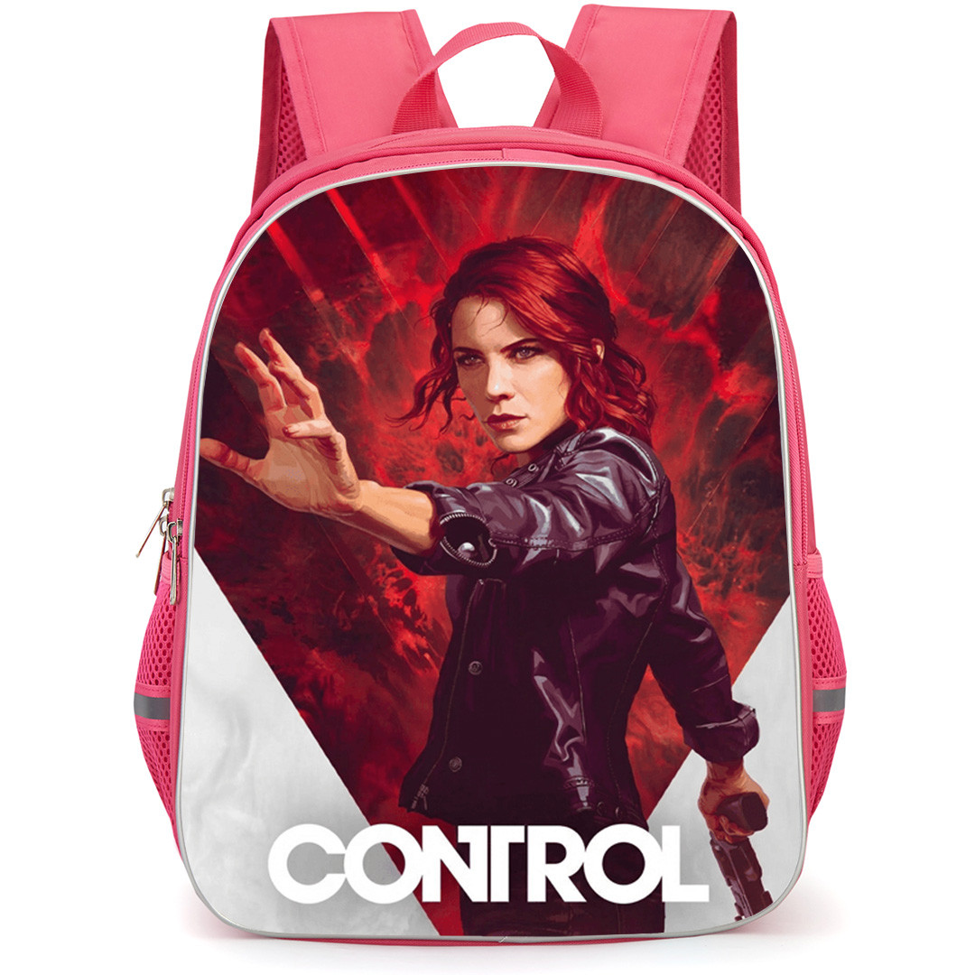 Control Jesse Faden Backpack School Bag StudentPack - Jesse Faden Game Cover Art