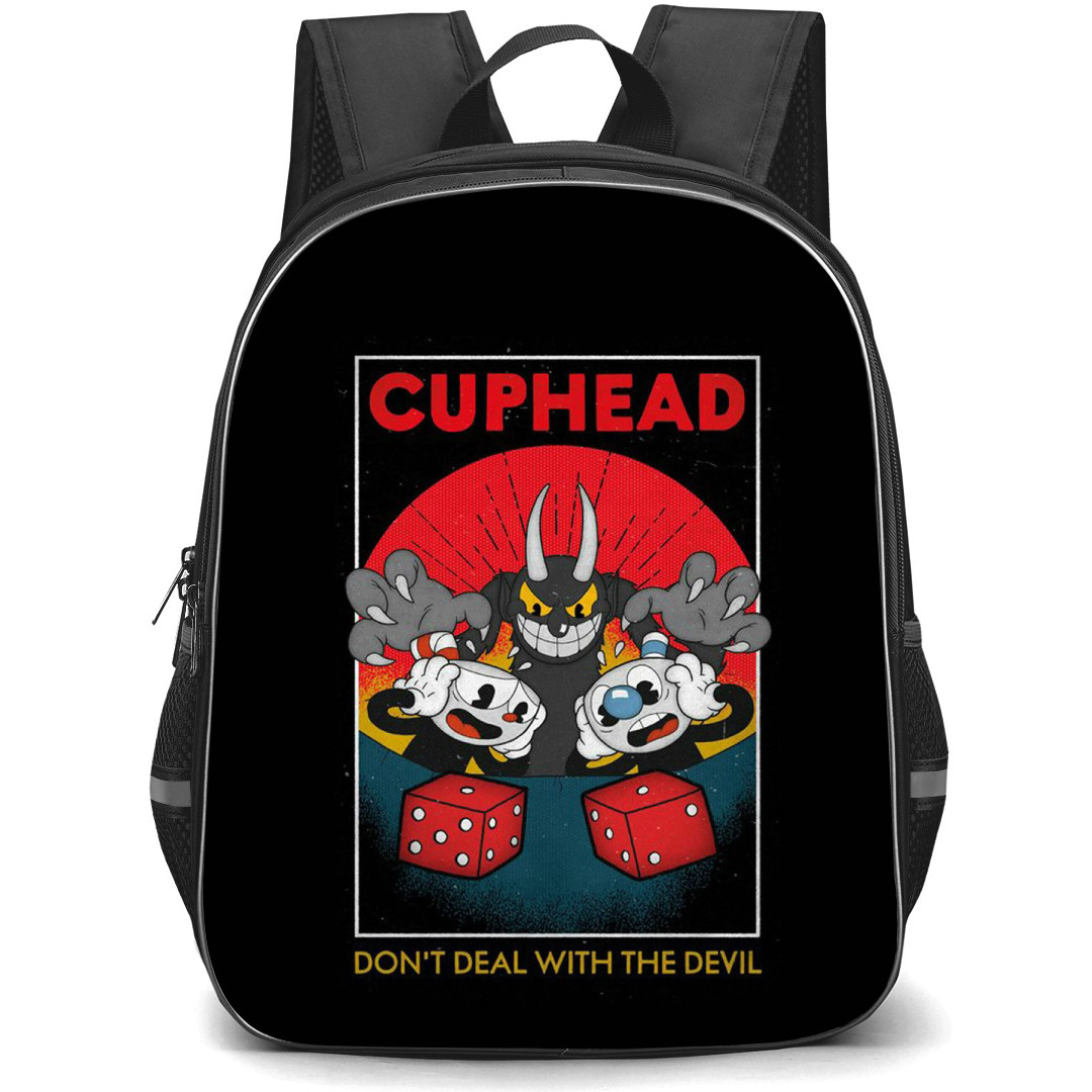 Cuphead Backpack School Bag StudentPack - Cuphead Dice Series Poster
