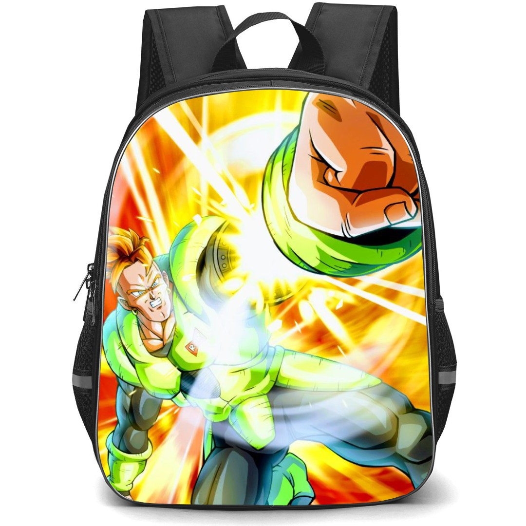 Dragon Ball Android 16 Backpack StudentPack - Android 16 Power Unleashed