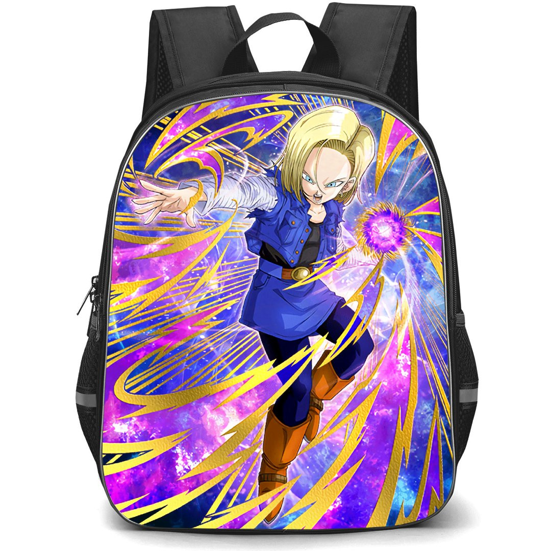 Dragon Ball Android 18 Backpack StudentPack - Android 18 Alluring Assassin