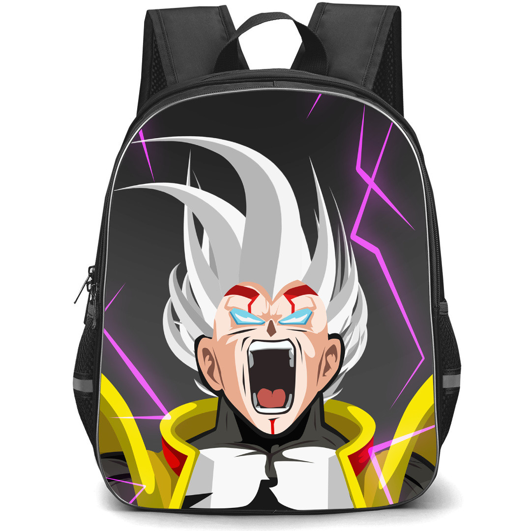 Dragon Ball Baby Vegeta Backpack StudentPack - Baby Vegeta Rages Cartoon Art