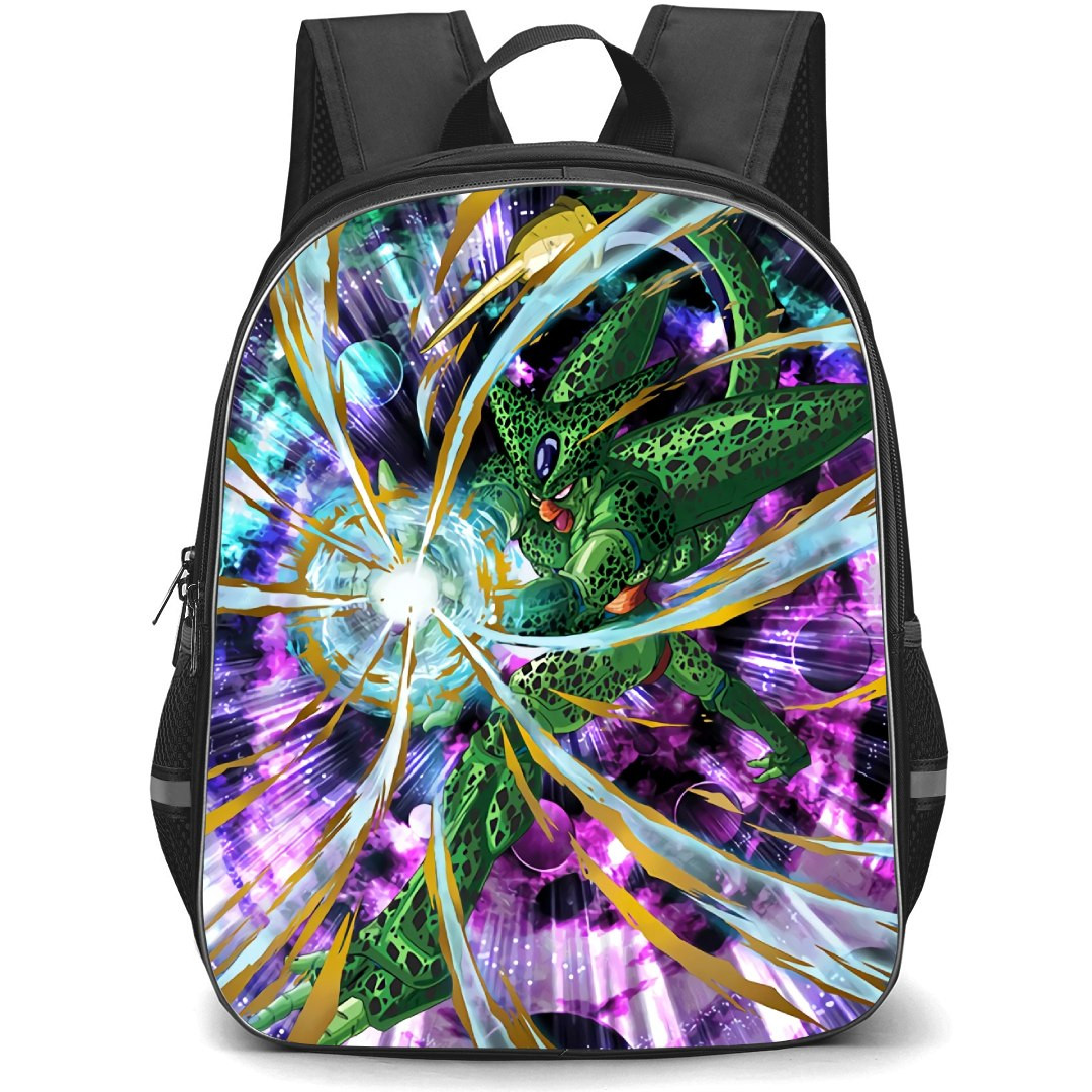 Dragon Ball Cell Backpack StudentPack - Evil Cell 1st Form Time Traversing