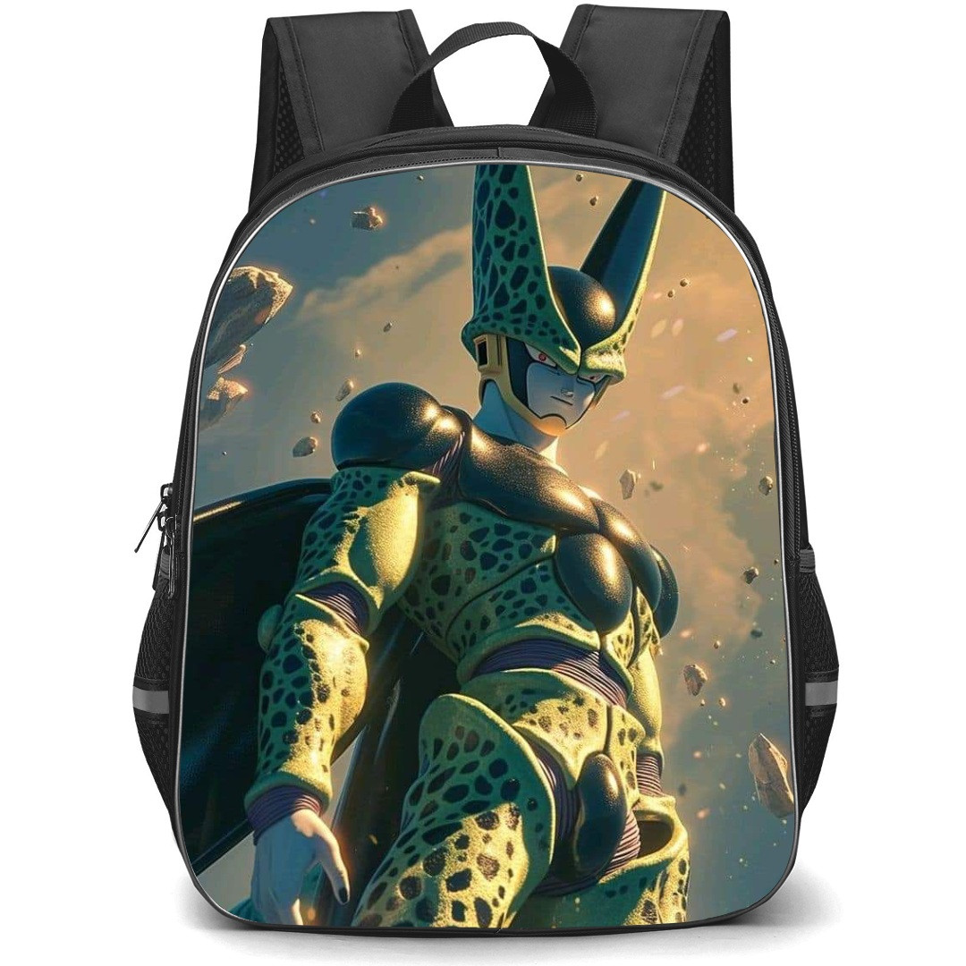 Dragon Ball Cell School Backpack StudentPack - Cell Illustration Sky Background