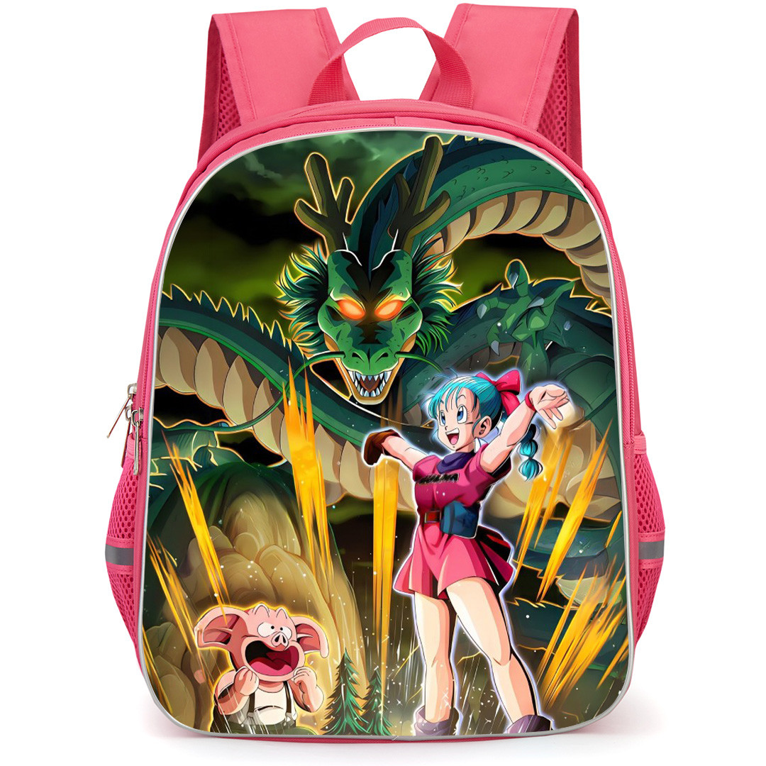 Dragon Ball Z Backpack School Bag StudentPack - Dragon Ball Z Character Happy Storm Poster