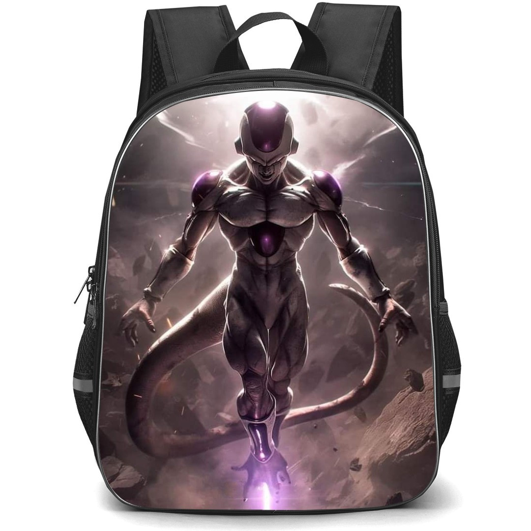 Dragon Ball Frieza School Backpack StudentPack - Frieza Flying Illustration