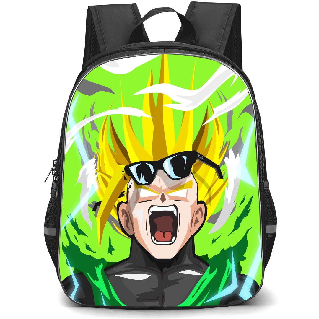Dragon Ball Gohan Backpack StudentPack - Great Saiyaman Gohan Rages Cartoon Art