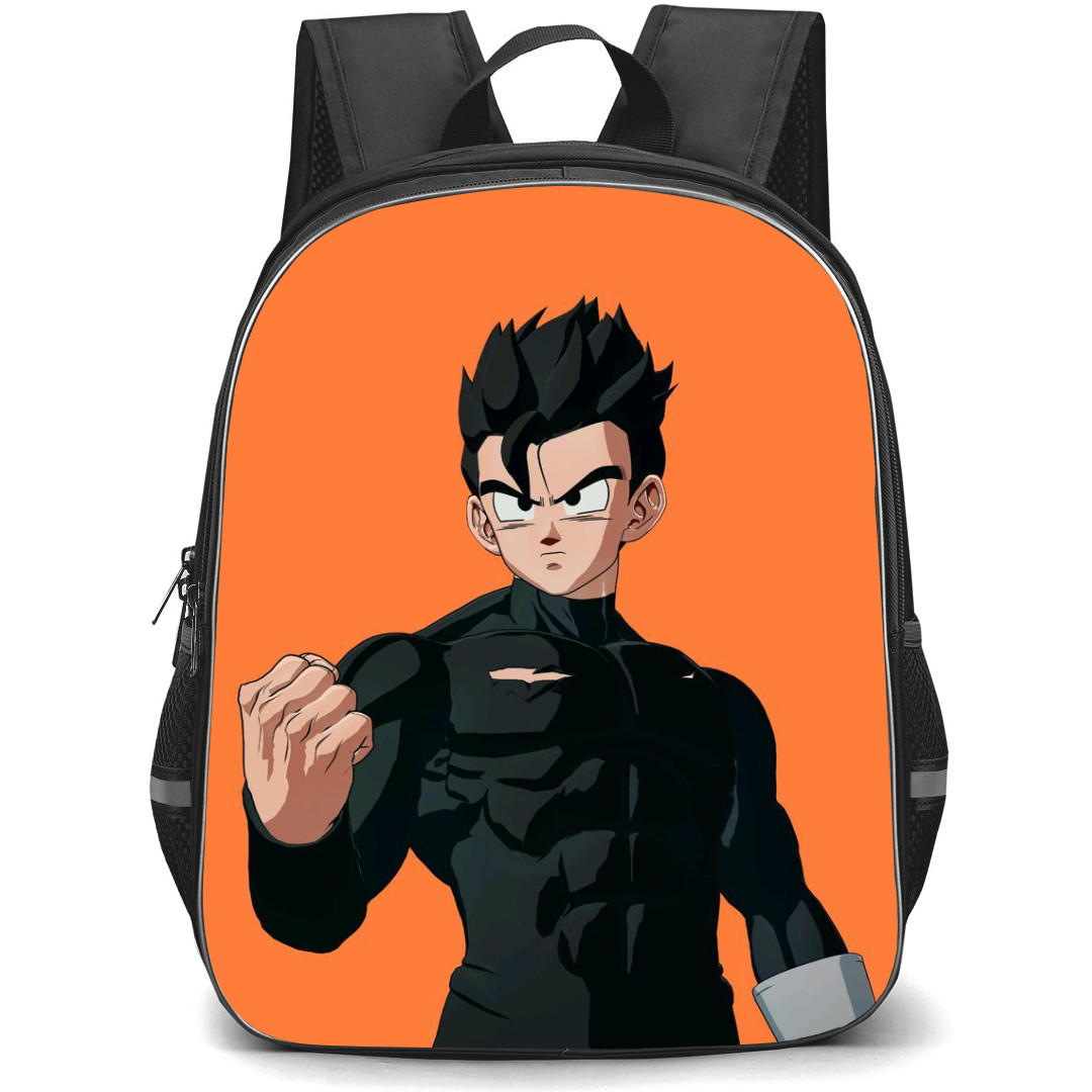 Gohan Backpack StudentPack - Gohan Human Form Orange Background