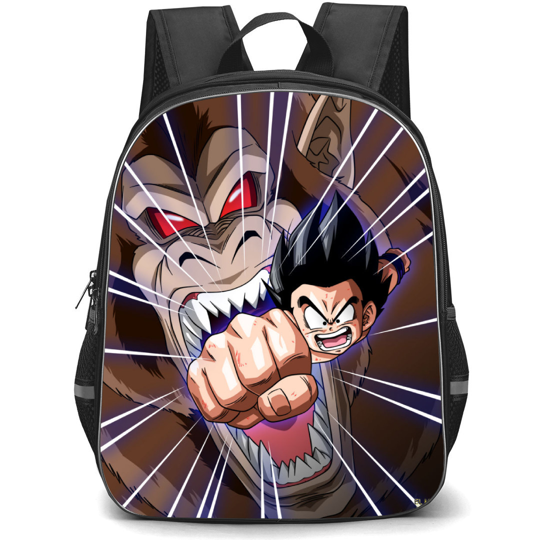 Dragon Ball Kid Goku Backpack StudentPack - Kid Goku Penetrate Punch