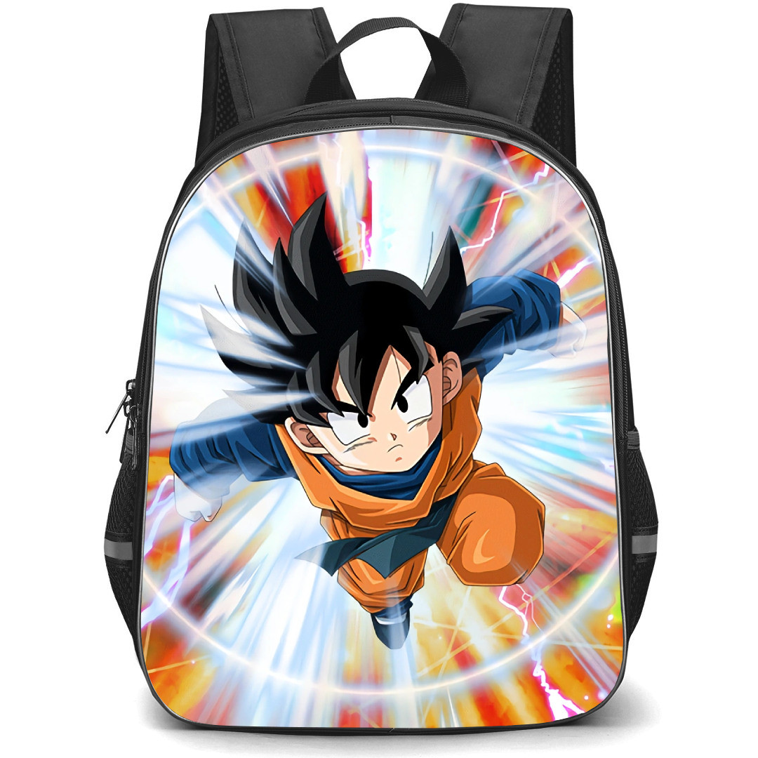 Dragon Ball Kid Goten Backpack StudentPack - Kid Goten Fighting Prodigy