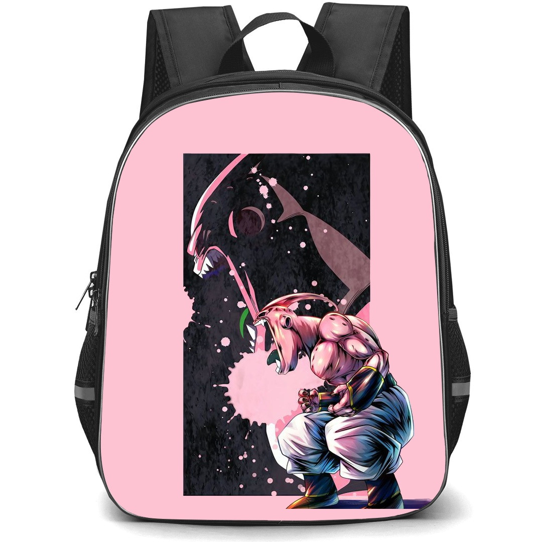 Dragon Ball Majin Buu School Backpack StudentPack - Super Buu Watercolor Art