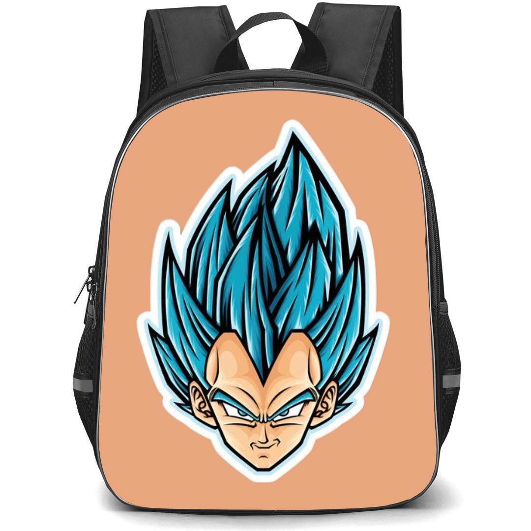 Dragon Ball Vegeta Backpack StudentPack - Vegeta Avatar Sticker Art