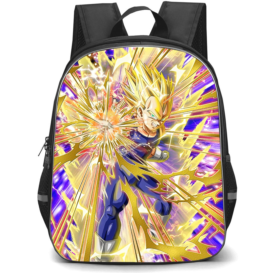 Dragon Ball Vegeta Backpack StudentPack - Super Saiyan 2 Vegeta Combative Will