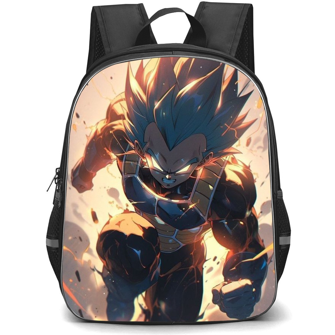 Dragon Ball Vegeta School Backpack StudentPack - Super Vegeta Illustration