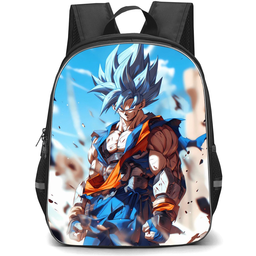 Dragon Ball Vegito School Backpack StudentPack - Vegito Blue Illustration