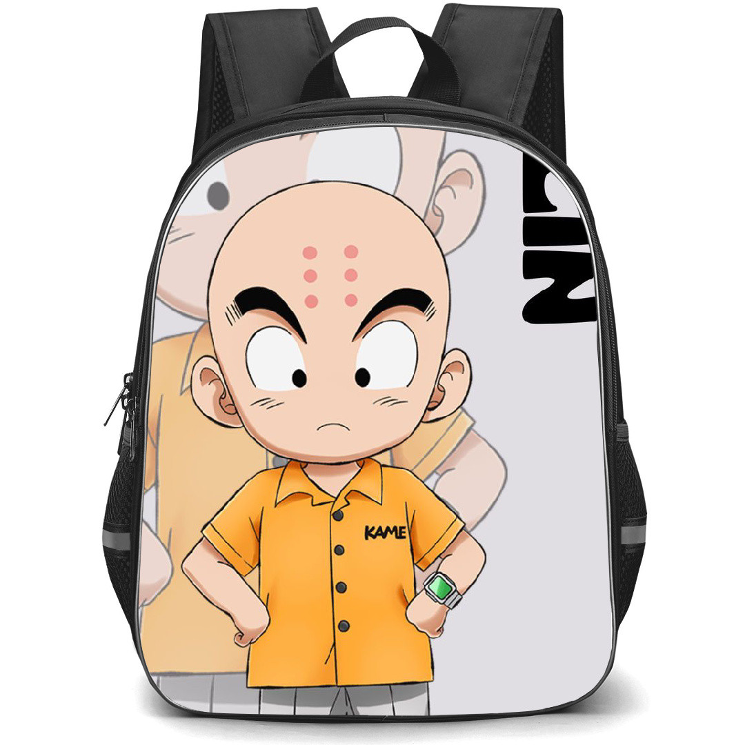 Dragon Ball Daima Krilin Backpack StudentPack - Krilin Standing Illustration Art Poster