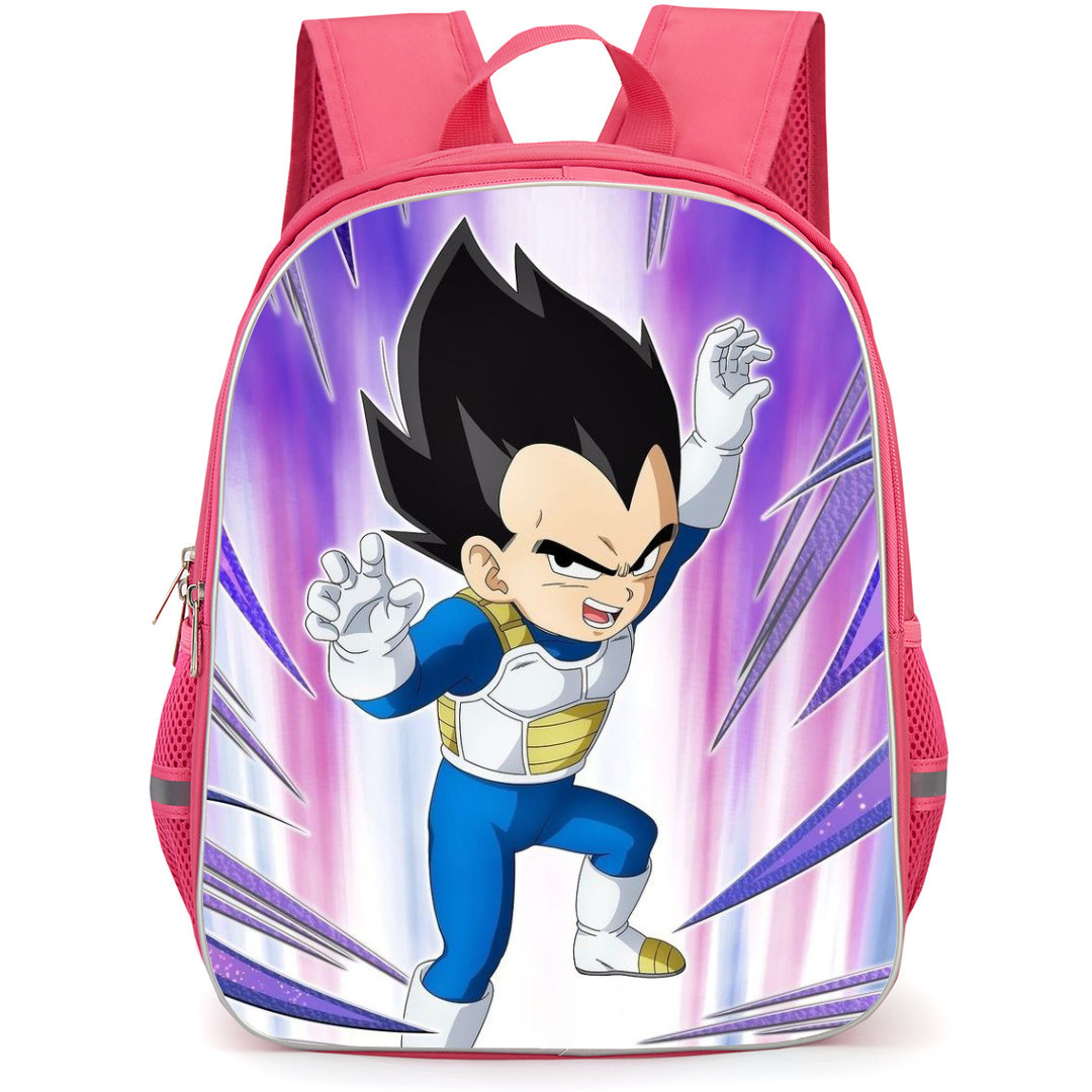 Dragon Ball Daima Vegeta Backpack StudentPack - Vegeta Angry Illustration Art Poster