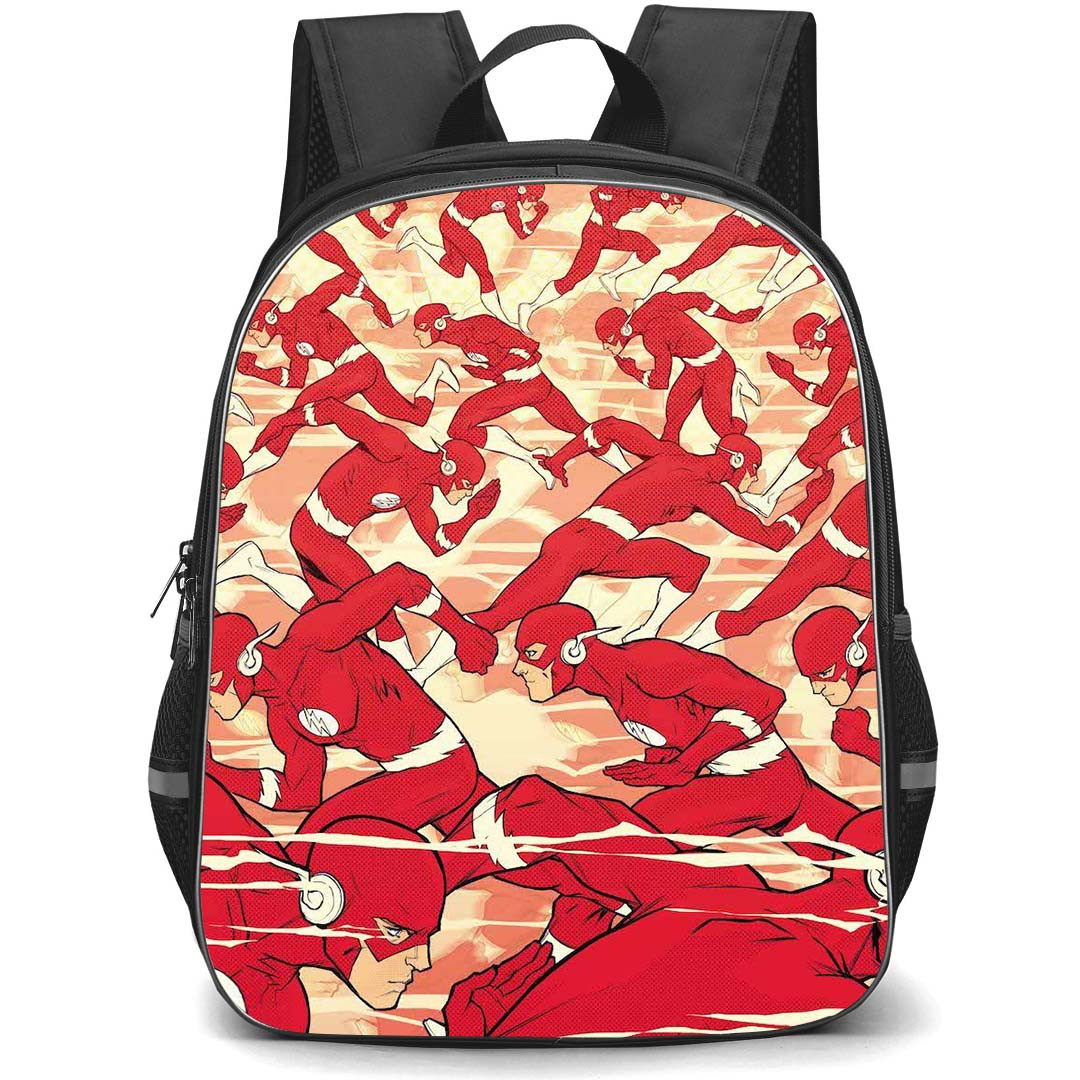 The Flash Backpack StudentPack - Flash Running Pattern Art