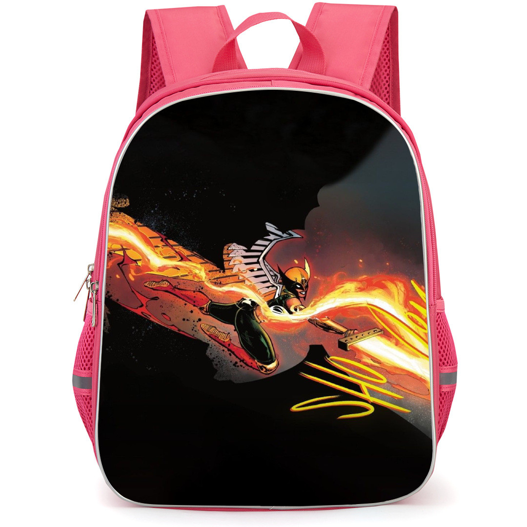 DC Hawk Girl Backpack StudentPack - Attack Flame Sword