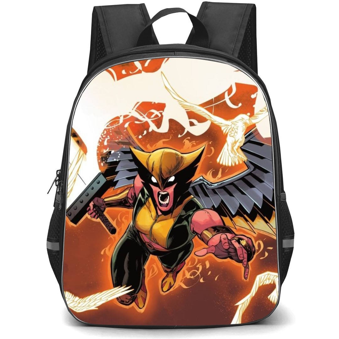 DC's Legends Of Tomorrow Hawkgirl Backpack StudentPack - Hawkgirl Comic Art