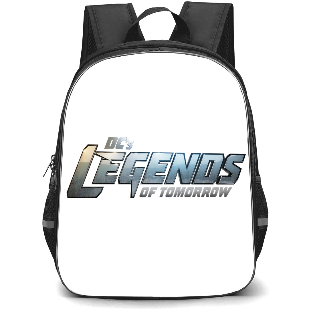 DC's Legends Of Tomorrow Backpack StudentPack - Legends Of Tomorrow Logo Silver