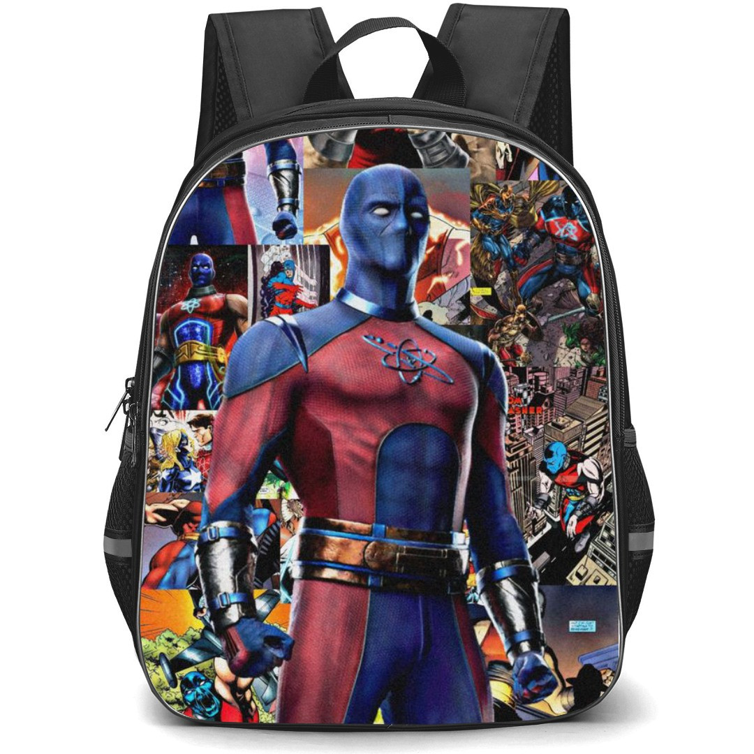 DC's Legends Of Tomorrow The Atom Backpack StudentPack - The Atom Collage