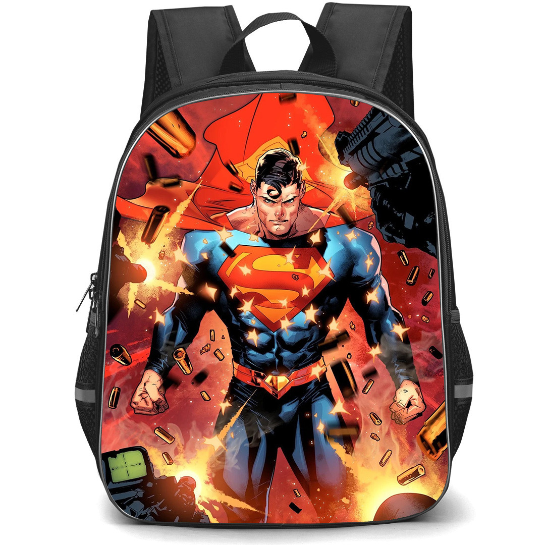 Superman Backpack StudentPack - Superman Black Dawn