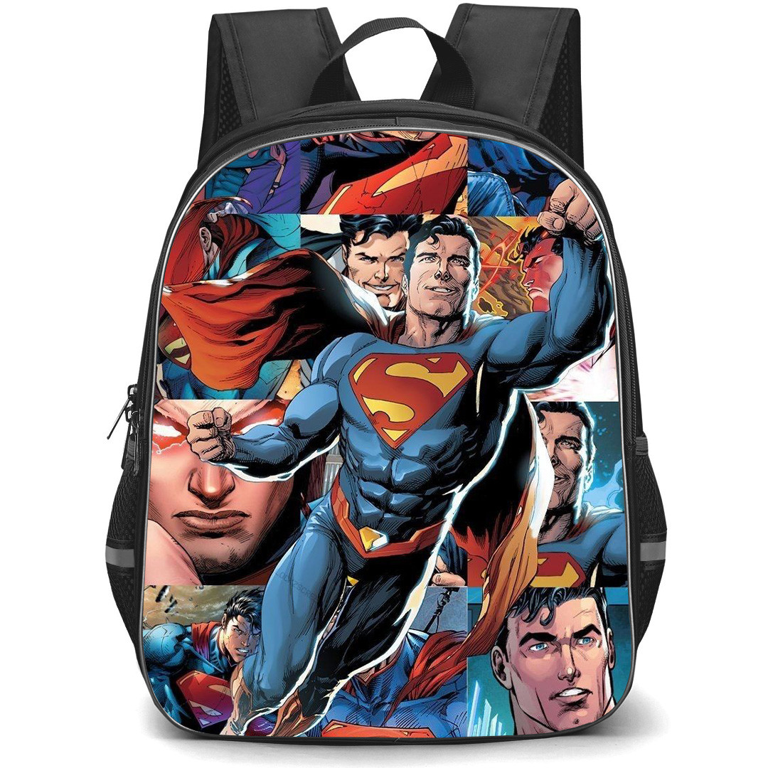 Superman Backpack StudentPack - Superman Comic Art Collage