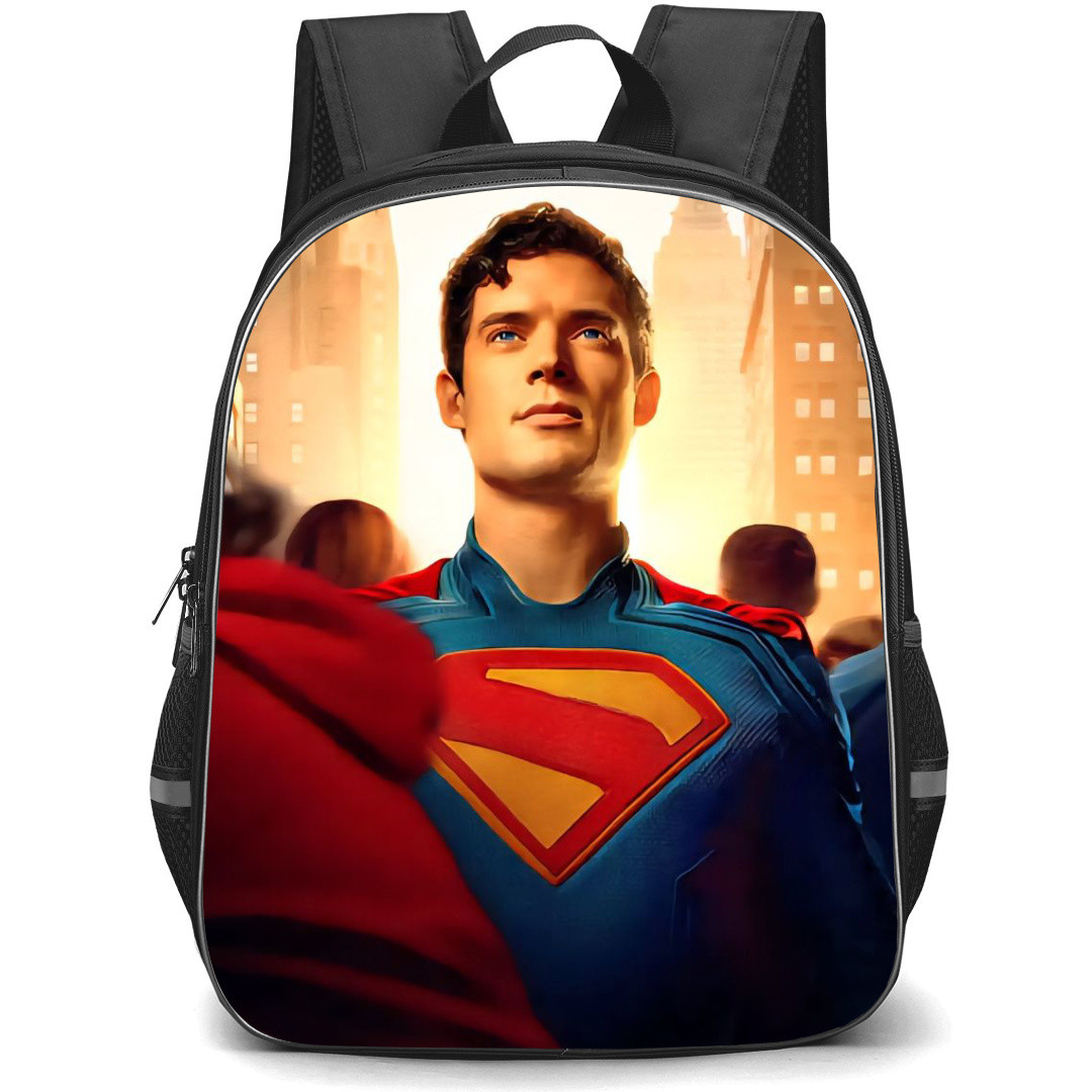 DC Comics Superman Backpack StudentPack - Looking Up Portrait