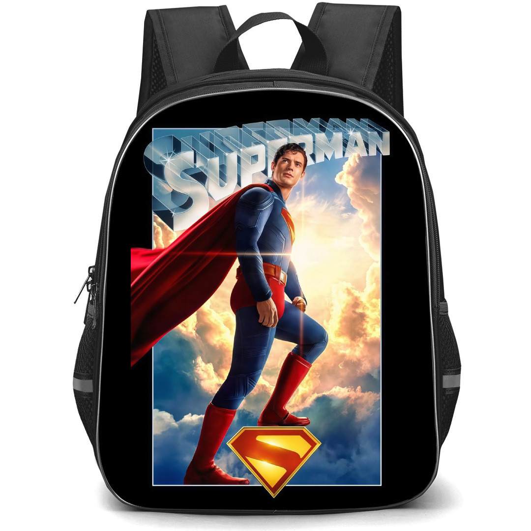 DC Comics Superman Backpack StudentPack - Side Portrait Cloud Series Poster