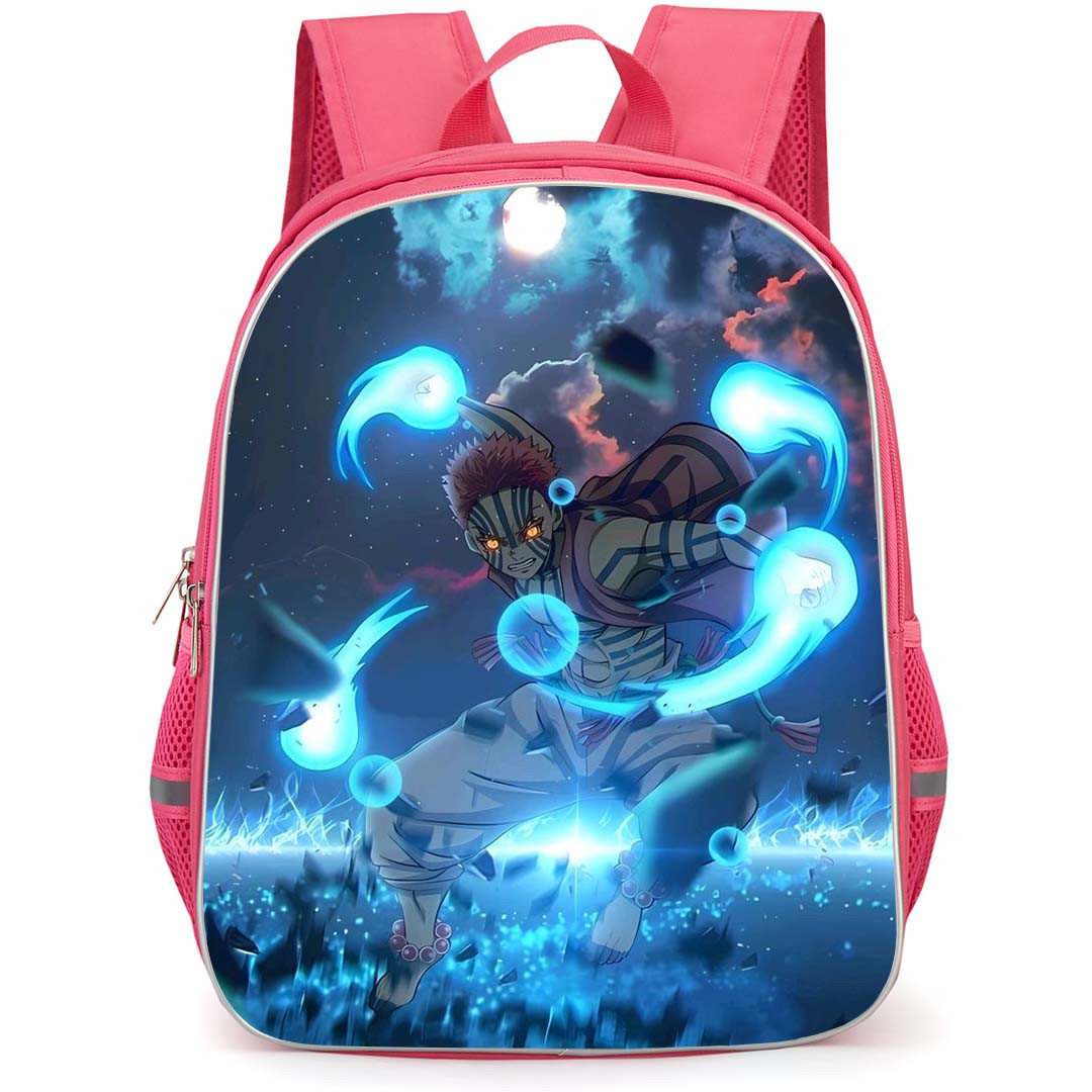 Demon Slayer Akaza Backpack StudentPack - Akaza Energy Spheres