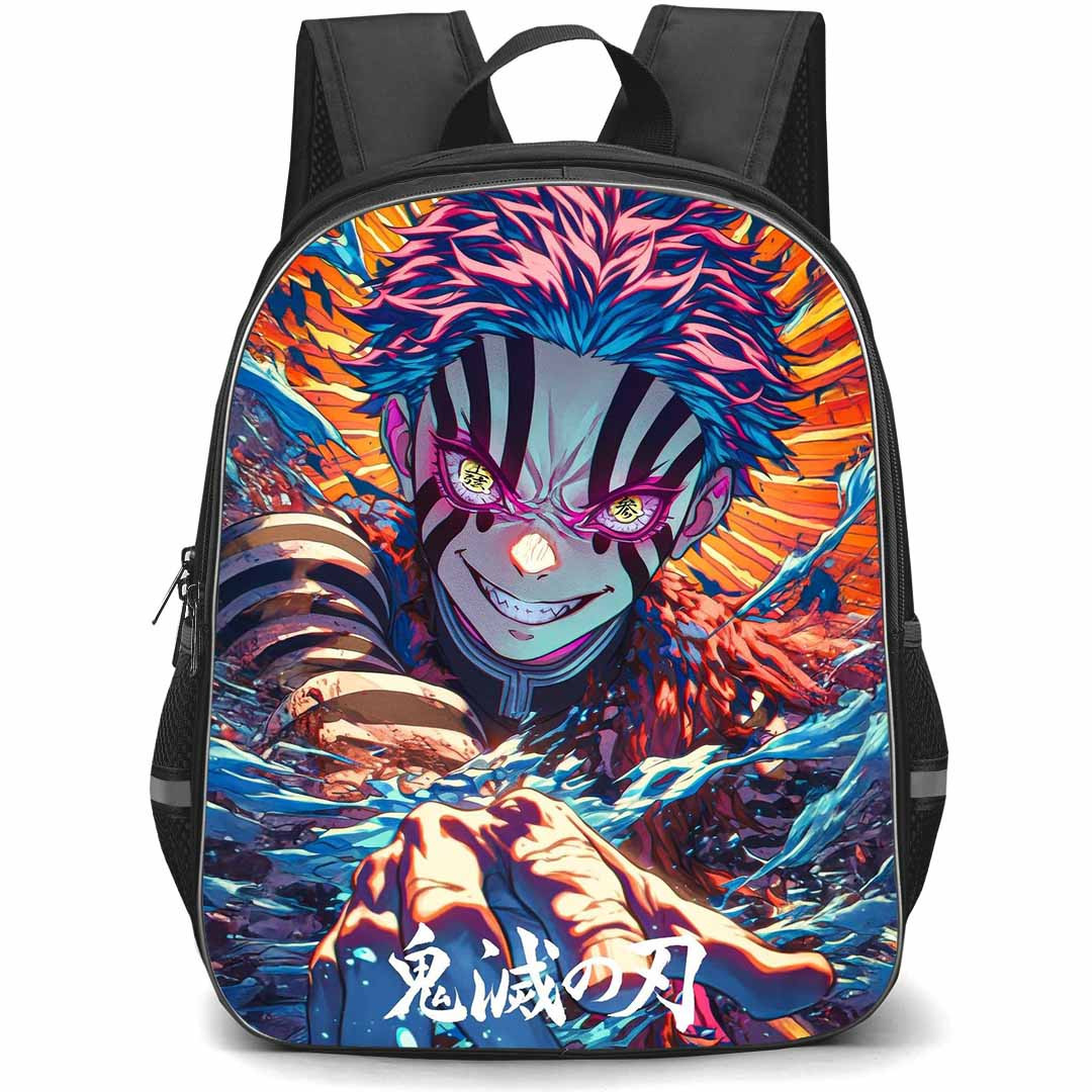 Demon Slayer Akaza Backpack StudentPack - Akaza Pointing Finger
