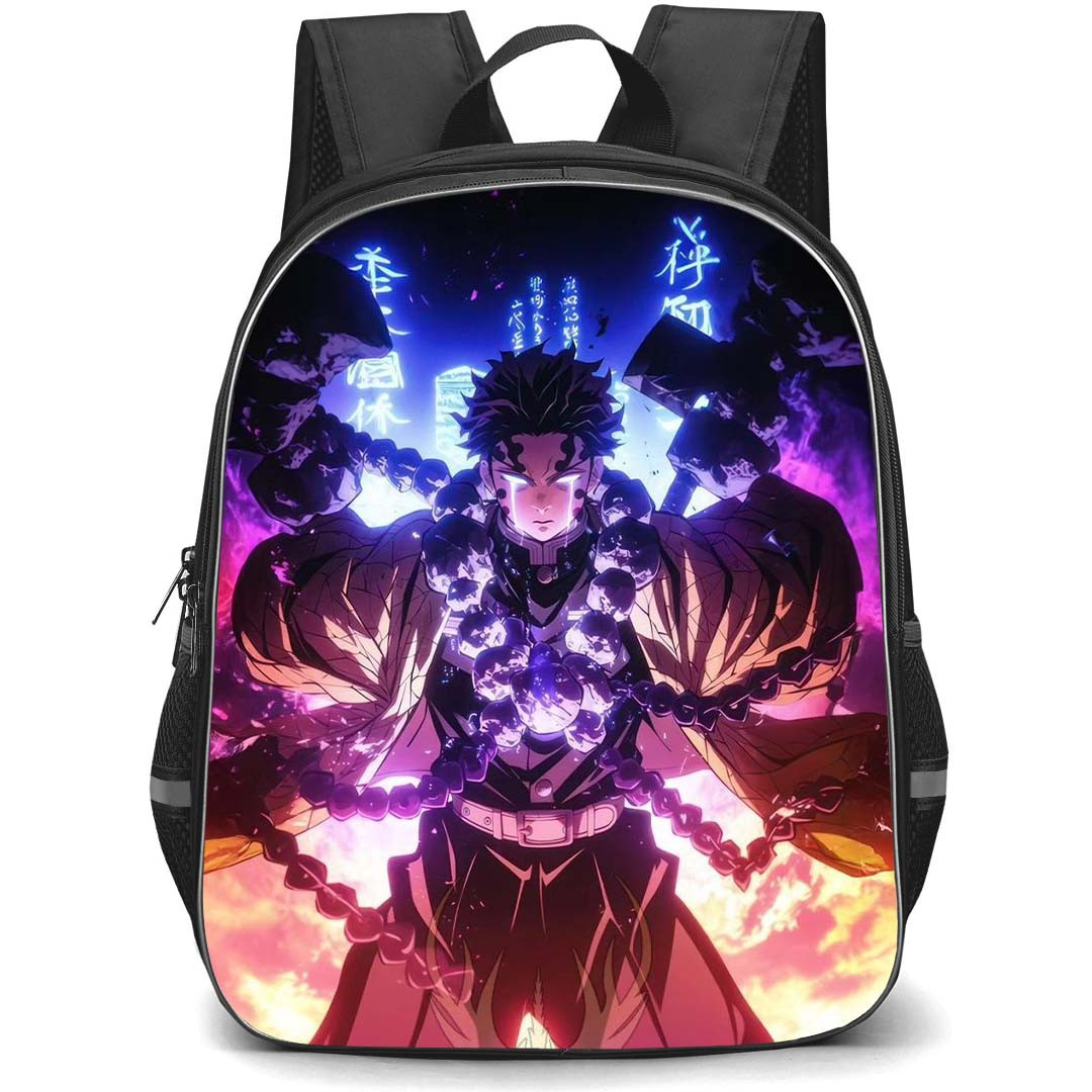 Demon Slayer Gyomei Himejima Backpack StudentPack - Gyomei Himejima Concentrating Power
