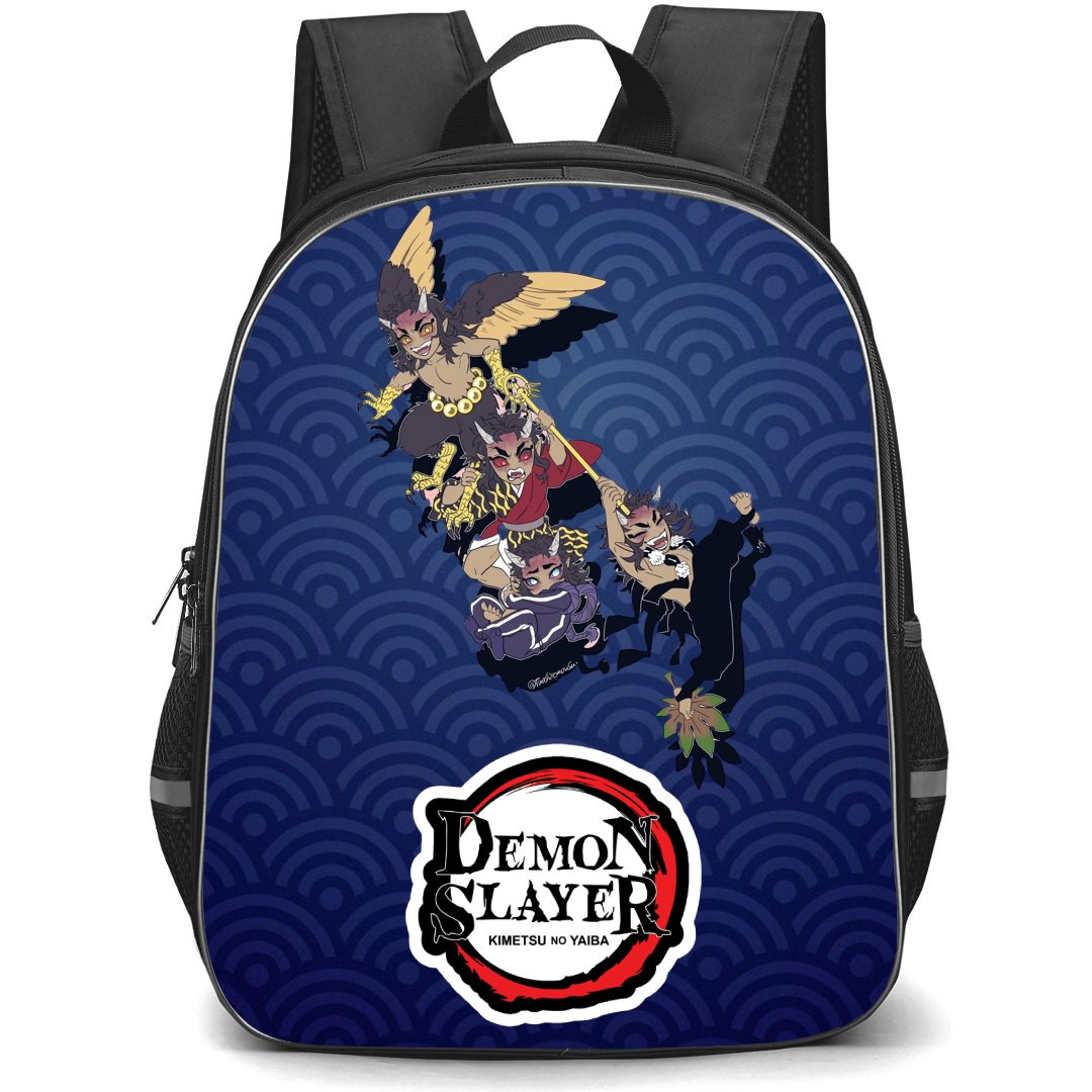 Demon Slayer Hantengu Backpack StudentPack - Hantengu Flying Cartoon Art Sticker