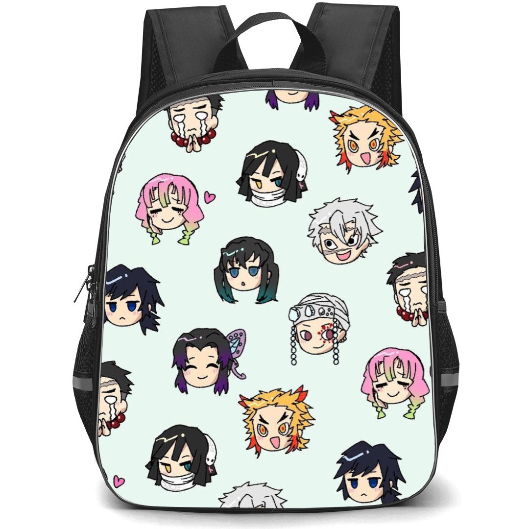 Demon Slayer Backpack StudentPack - Hashira Avatar Pattern Art