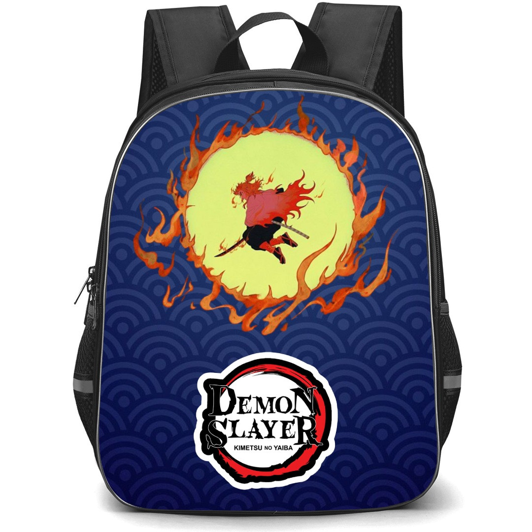 Demon Slayer Kyojuro Rengoku Backpack StudentPack - Kyojuro Rengoku Attack Mode Sticker