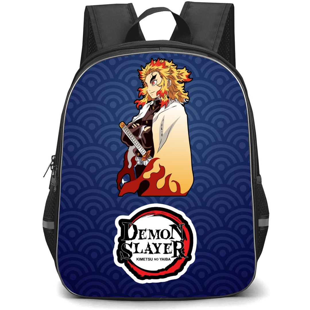Demon Slayer Kyojuro Rengoku Backpack StudentPack - Kyojuro Rengoku Side Portrait Sticker