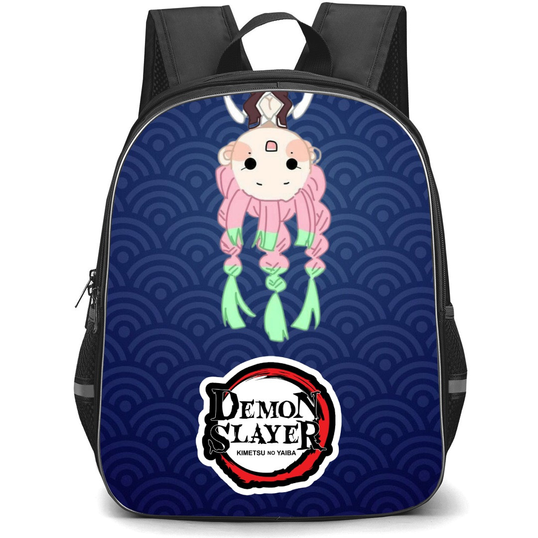 Demon Slayer Mitsuri Kanroji Backpack StudentPack - Mitsuri Kanroji Upside Down Cartoon Art Sticker